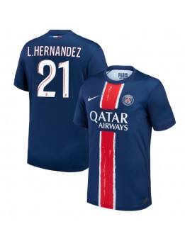 Paris Saint-Germain Lucas Hernandez #21 Heimtrikot 2024-25 Kurzarm